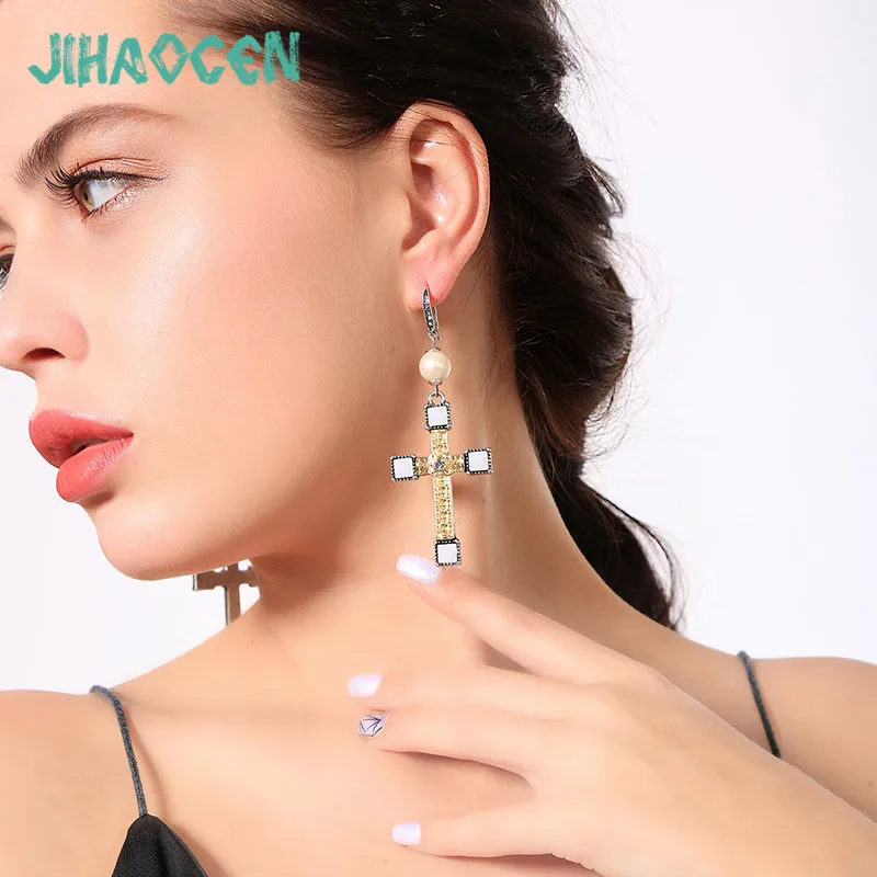 Drop Earrings European Fashion Women Accessories Jewelry Simulated