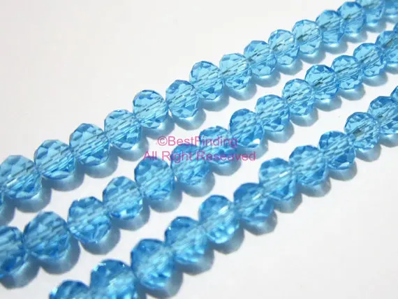 4x3mm Peacock faceted crystal beads oval glass BKCB12 | Украшения и аксессуары