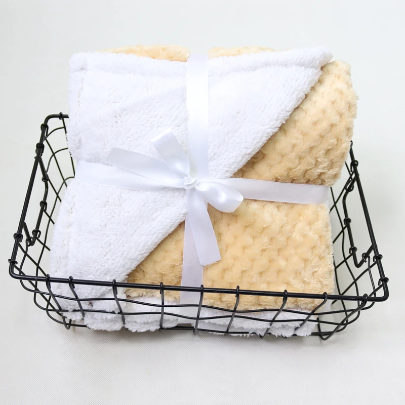 2 Слои 3D пушистый ананас зерна новые оригинальные детское одеяло ребенка пеленать ребенка Стёганое одеяло Обёрточная бумага для новорожденных Детское банное полотенце, постельное белье для подгузников