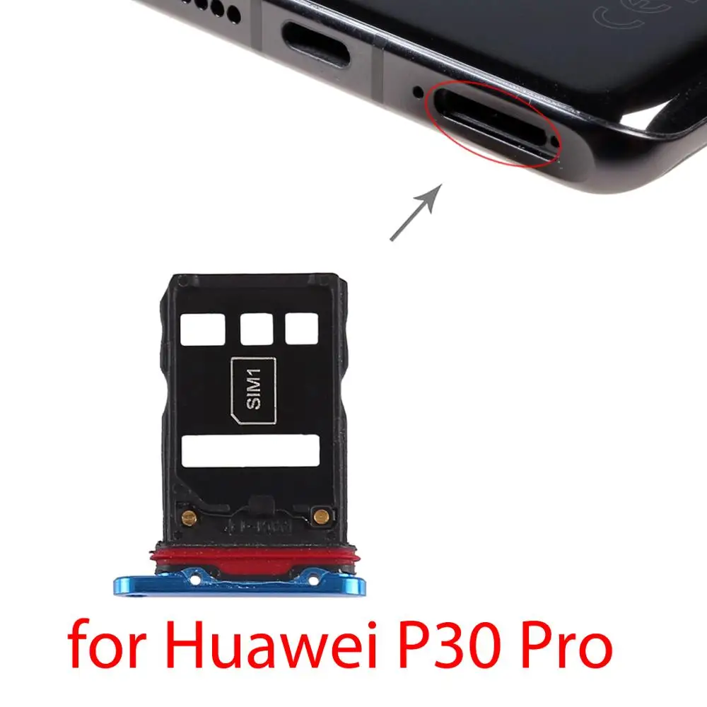 Лоток для sim-карты+ лоток для sim-карты для huawei P30/P30 Pro/P Smart+()/Nova 4/View 20