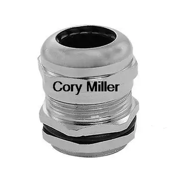 

Stainless Steel Male Thread Cable Gland Adapter PG21