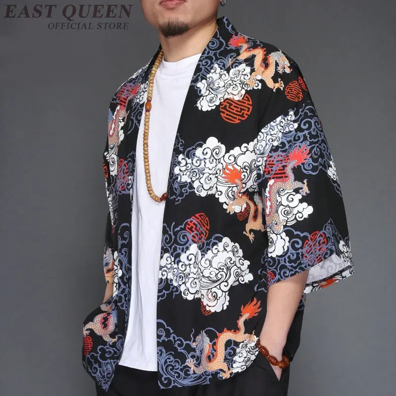 Kimono cardigan men traditional japanese kimonos yukata men shirt japan kimono summer fashion japan clothes FF782