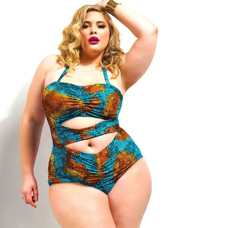 boohoo plus size bathing suits