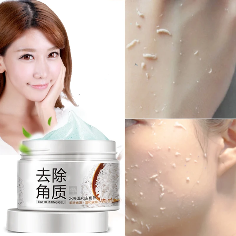 

BIOAQUA Facial Peeling Face Scrub Dead Skin Cleanser Natural Whitening Brightening Blackhead Removal Cream Scrub Cleansing