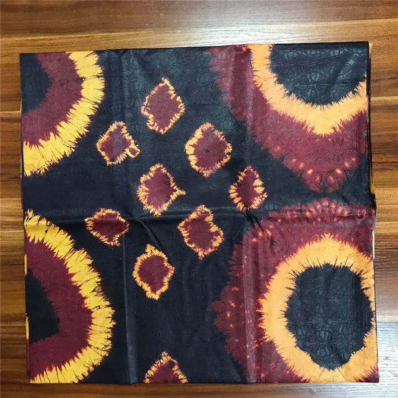 В африканском стиле Популярные Базен парчи кружевной ткани Африка вечерние хлопковая ткань для одежды, новые 5 ярдов парча ткани в африканском стиле Базен 30