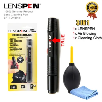 

3/4in1 LENSPEN Pen Dust Cleaner Camera Cleaning Lens Brush Air Blower Wipes Clean Cloth kit for Gopro Canon Nikon Camcorder VCR