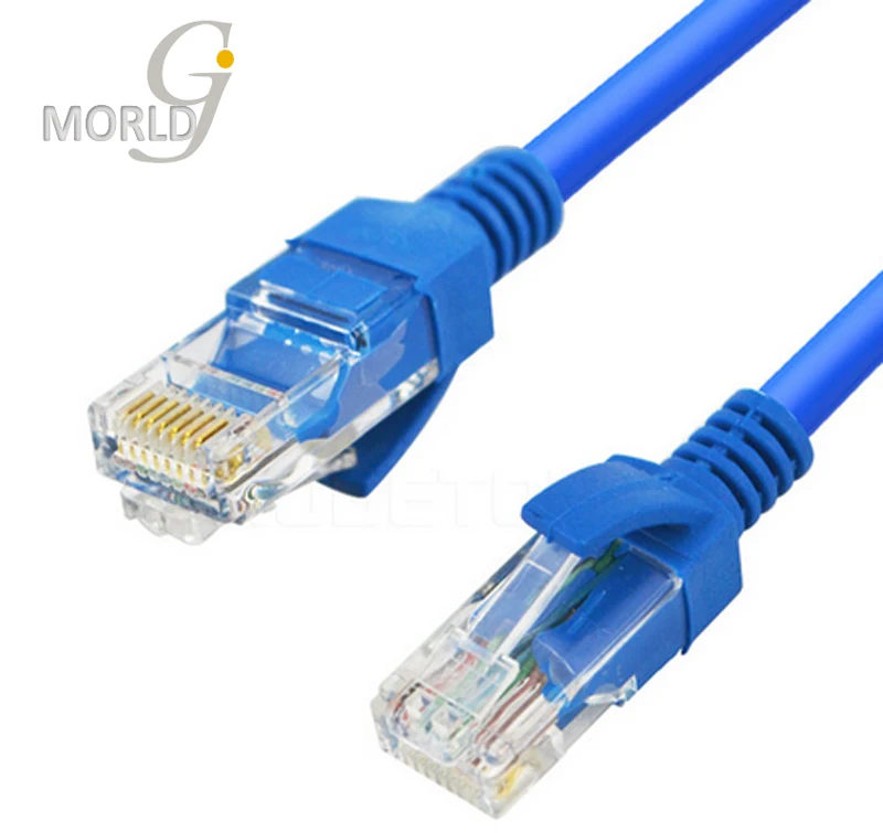 30CM Fast Speed CAT6 UTP Blue 0.3M Round Cable 1.0FT Cables