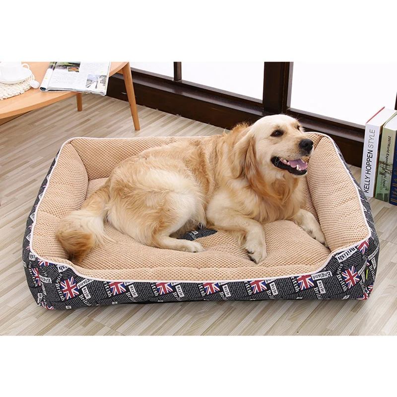 Plus Size Large Dog Bed Mat Kennel Soft Pet Dog Warming Winter Bed