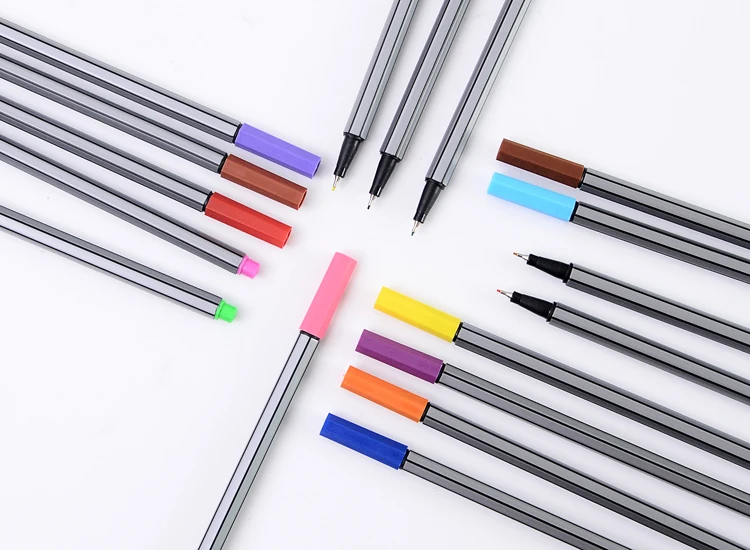 Marcadores de Arte Desenho para Anime Cores Tinta Caneta Pintura Quadrinhos Esboçar Arte Material Escolar Papelaria 36 10 Material escolar e de escritório