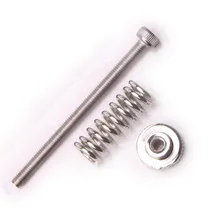 Glyduino 5PCS Leveling Components M3 Screw Leveling Leveling knob Suite for 3D printer Parts Accessories for