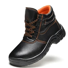 Защитные рабочие сапоги тактические военные ботинки из натуральной кожи мужские походные ботинки тактическая, боевая, милитари водонепроницаемые сапоги