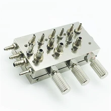 3 в 1 стоматологический клапан управления стоматологический стул воздуха Воды мембранная диафрагма металлический клапан