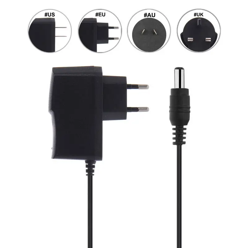 

500pcs AC Converter Power Adapter EU European US American AU Australian UK Plu DC 12V 1A Power Supply For 5050 LED Strip Modules