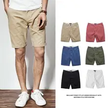 Мужские шорты кэжуал летние тонкие хлопковые шорты летние пляжные шорты мужские 5 очков пять очков шорты