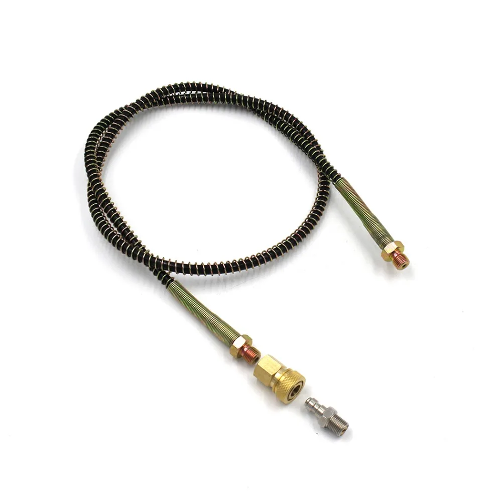 

PCP Airforce Paintball Pneumatics Device High Pressure Hose with Quick Coupling Fittings M10x1 Male 50cm 100cm 150cm 200cm Long