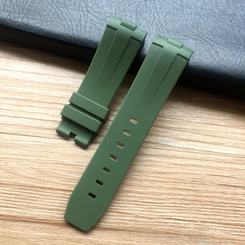 preto verde vermelho branco pulseira de borracha