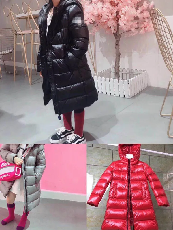 

2018 in stock Kids girls down jacket white duck down coat for boys winter warm outwear down coat children clothes one size small