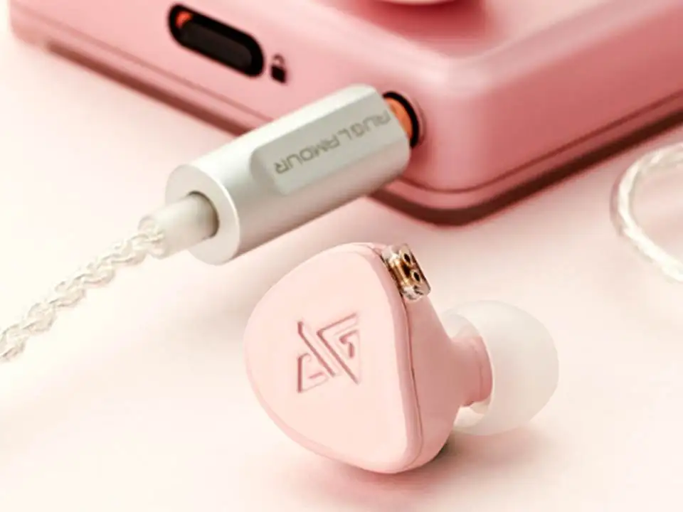 Динамические Hi Fi наушники вкладыши Auglamour F300 2 контакта 0 78 мм|Наушники и гарнитуры|