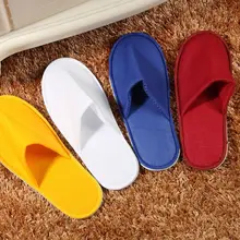 ; 10 пар/лот; Разноцветные Нескользящие тапочки хорошего качества с толстой подошвой