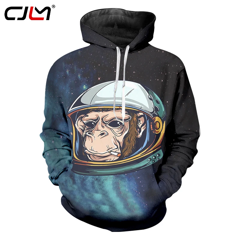 Buy CJLM Galaxy Space Hoodies Men New Cool Printed