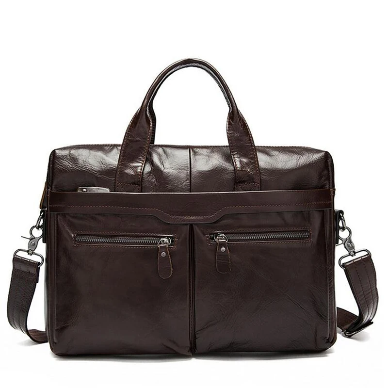 OGRAFF, натуральная кожа, мужская сумка, мужская сумка, дизайнерская сумка-мессенджер, мужской портфель, мужская сумка на плечо - Цвет: B1