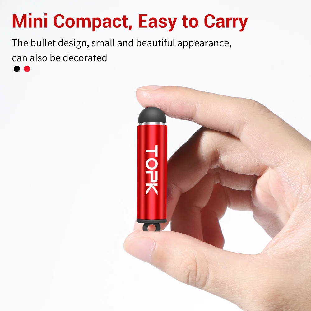 TOPK Портативный Магнитный Вилки коробка Тип C Micro USB 8 контактный разъем