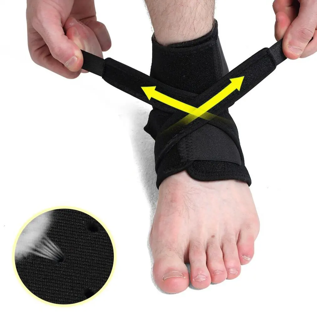 Breathable pressure guarding ankle sprain protection warm ankle