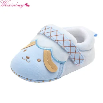 

Fashion Toddlers Cartoon Animation Baby Girl Cotton Fabric Soft Sole Baby Shoes Baby Boy Comfortable Anti-slip First Walkers