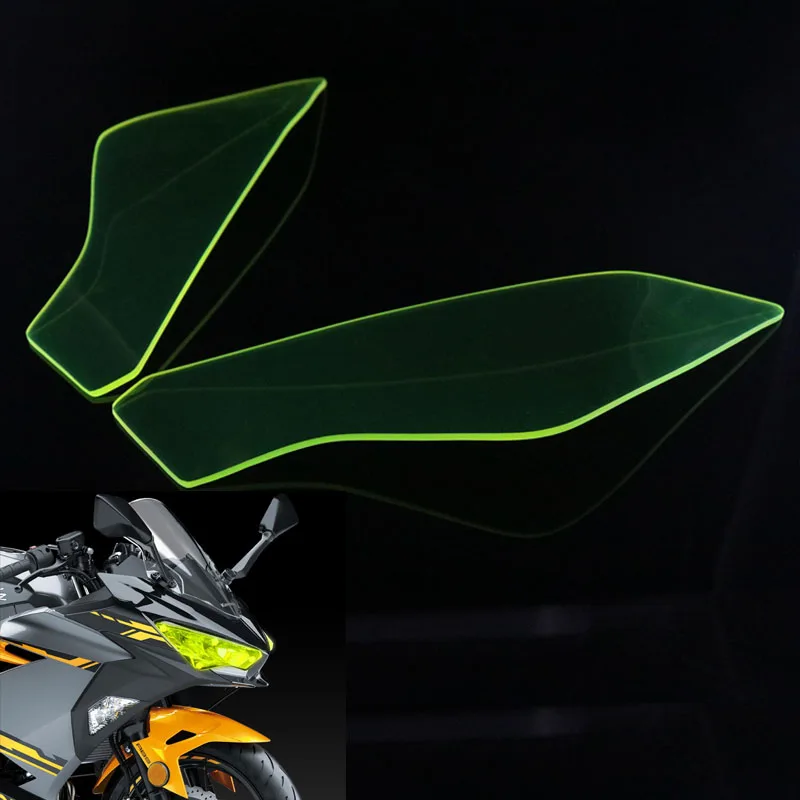

For KAWASAKI NINJA400 NINJA250 NINJA 250 400 2018 2019 Motorcycle Headlight Guard Head Light Shield Screen Lens Cover Protector