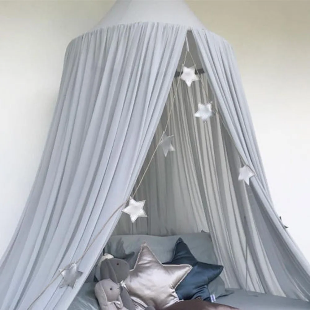 Детская кровать покрывало москитная сетка занавеска постельные принадлежности купол палатка декор комнаты
