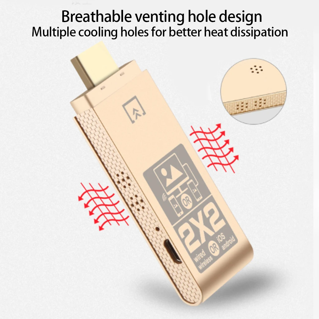 1080P HD TV Stick Digital HDMI Screen Receiver Adapter Media Video Wireless Display Dongle IOS Android Windows