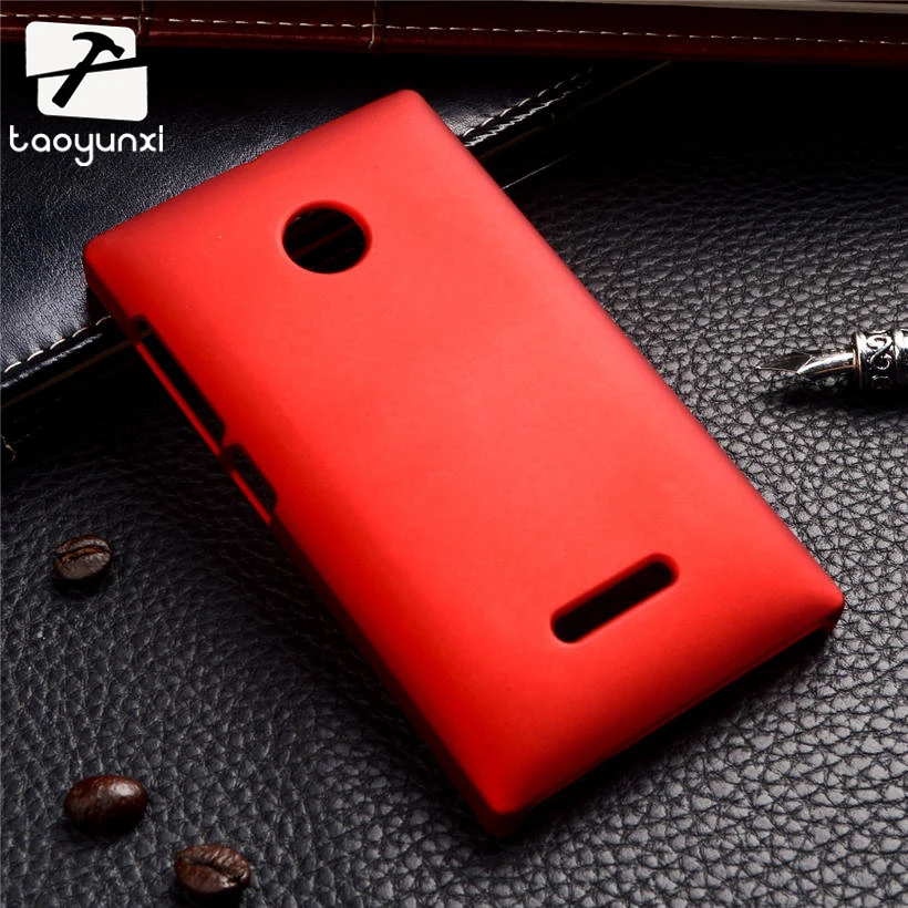 TAOYUNXI резиновый матовый чехол для телефона Microsoft Nokia Lumia 435 N435 4 0 дюйма ультра тонкий