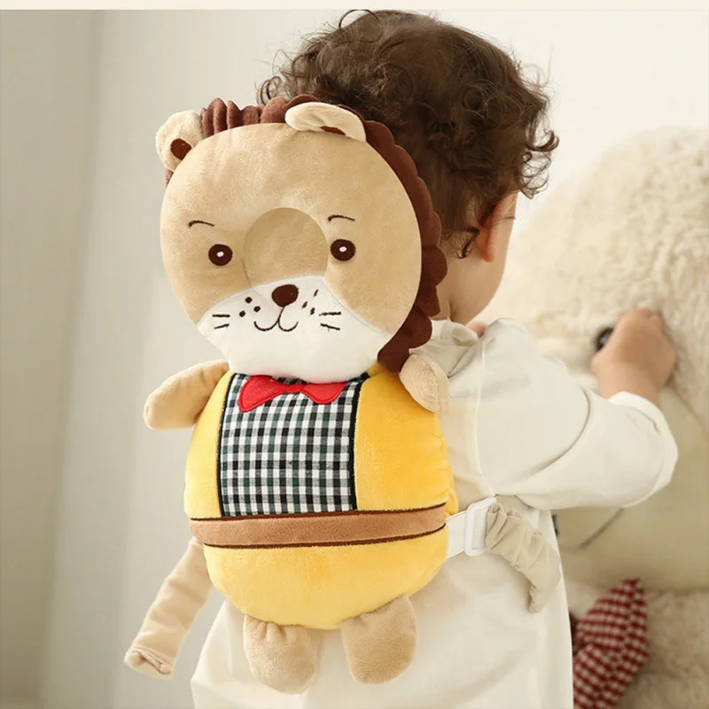 

Animal Pattern Baby Toddlers Head Protective Adjustable Safety Pads For Infant Walkers Head Back Protection New