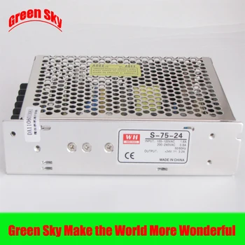 

New Arrival High Quality Voltage Transformer LED Display 75W 24V Output dc power supply