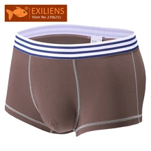 EXILIENS, новинка, боксеры, мужское нижнее белье, мужские трусы-шорты из хлопка, мужские Bokserki Meskie Calzoncillo Cueca Masculina Boxershorts, размеры S-3XL, 0430