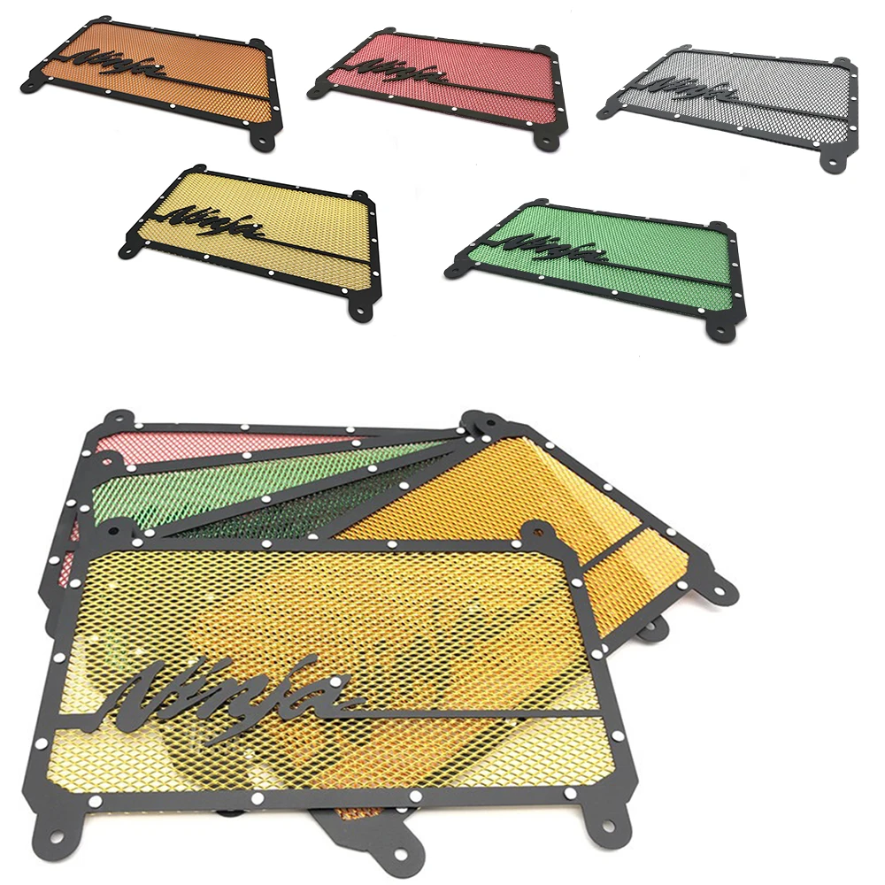 

Motorcycle Radiator Protective Cover Grill Guard Grille Protector MOTO For Kawasaki Ninja 250 400 Ninja250 ninja400 2018 2019