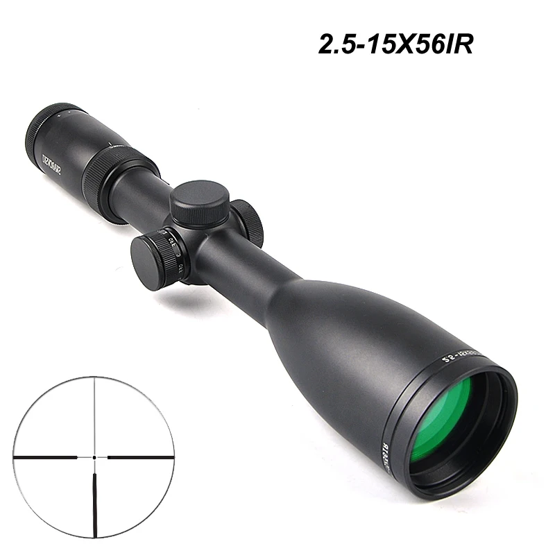 Bestsight Swarovskl 2,5-15x56IR Z3 Тактический высококачественный прицел для страйкбола, сделано в Китае, диаметр 30 мм