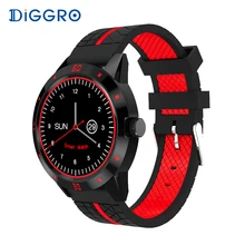 Diggro DI02 Smart Watch Heart Rate Monitor Two Side Straps Bluetooth Phone MTK2502C Sports Business Smartwatch for Android IOS