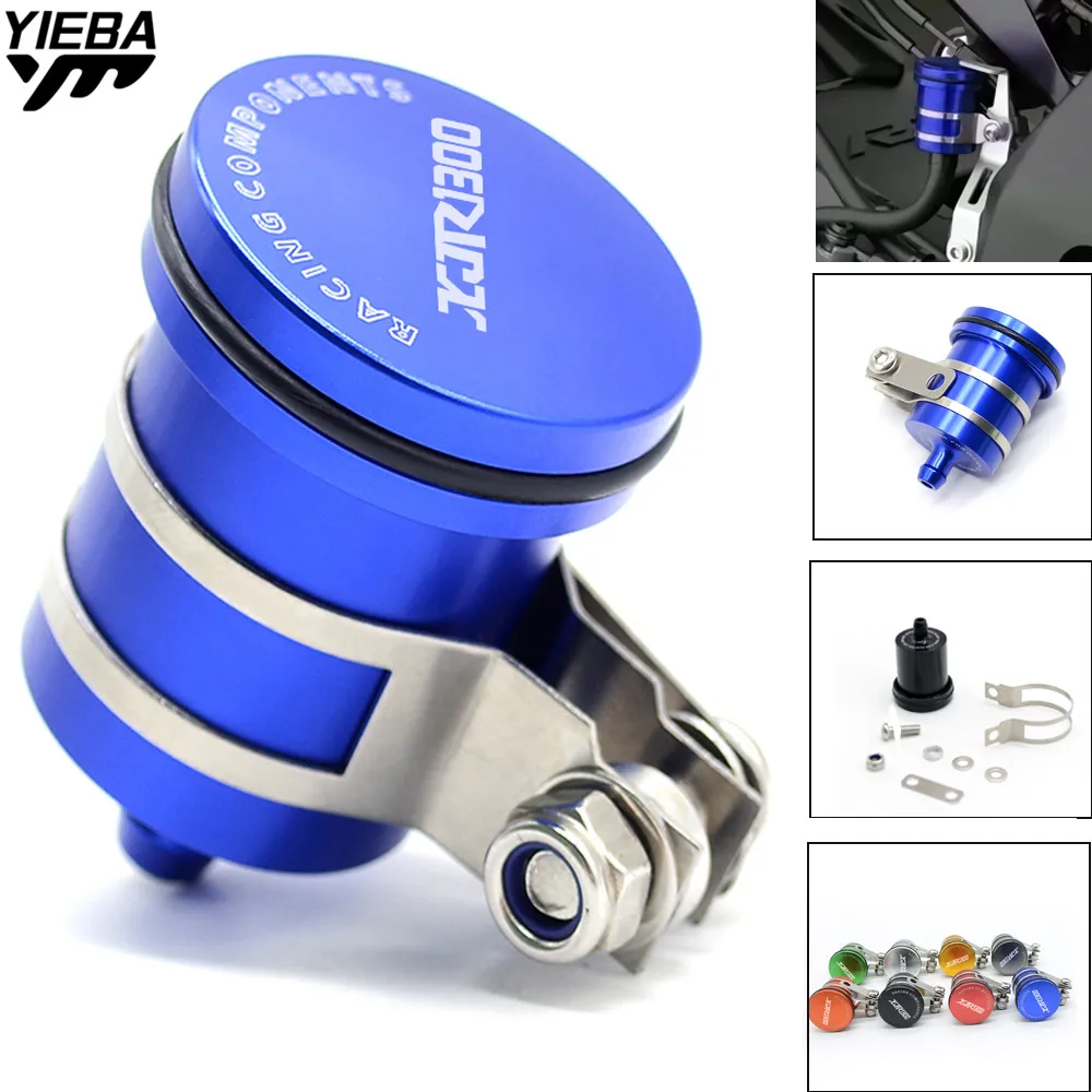 Motorcycle Fluid Reservoir Billet Rear Brake Clutch Tank Oil Cup for yamaha XJR400 XJR1200 XJR1300/RACER XJ600 XJ6 FJR 1300