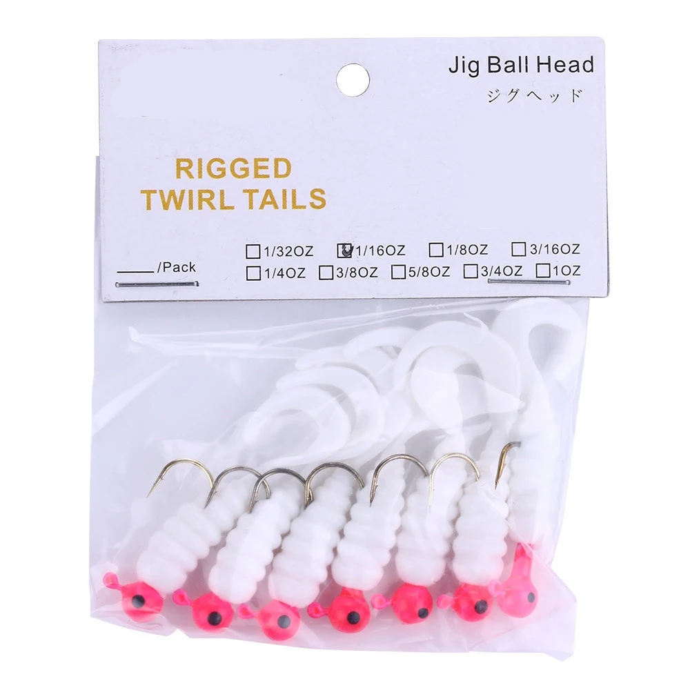 

Boutique Recommended Luya Soft Bait 1.75G Single Tail Lead Hook Multicolor Road Asian Lure Free Shipping