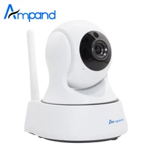 Ampand HD Беспроводная ip-камера безопасности, Wi-Fi, IR-Cut, ночное видение, аудио запись, сеть наблюдения, внутренний детский монитор