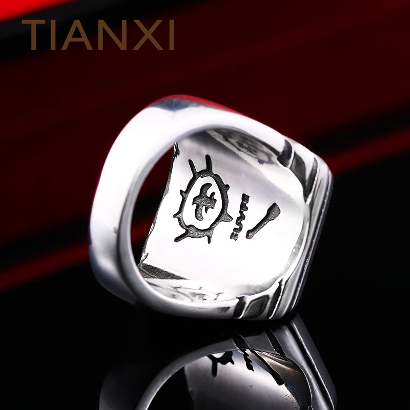 Tianxi Vintage человека Lightning из нержавеющей стали не увядает коллекция титана Мальчика