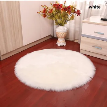 

UBRUSH 30*30CM Anti-skip Five Color Hallway Carpets, Bedroom Living Room Tea Table Rugs, plush kitchen Floor Bathroom Mats.