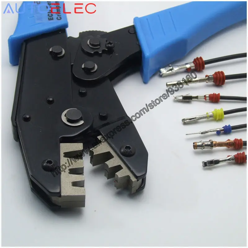 

929939-3 Automotive Terminal Ratchet Crimping Tool/Pliers Crimps with Wire seal Waterproof connector for Molex DELPHI tyco AMP