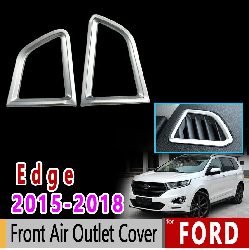 Для Ford Edge Endura Хромированная передняя крышка для воздуховода роскошные высокого