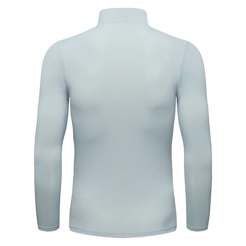 Мужская летняя рубашка с длинным рукавом для спорта на открытом воздухе, рубашка для гольфа, Солнцезащитная УФ ледяная футболка, одежда для гольфа для мужчин D0657