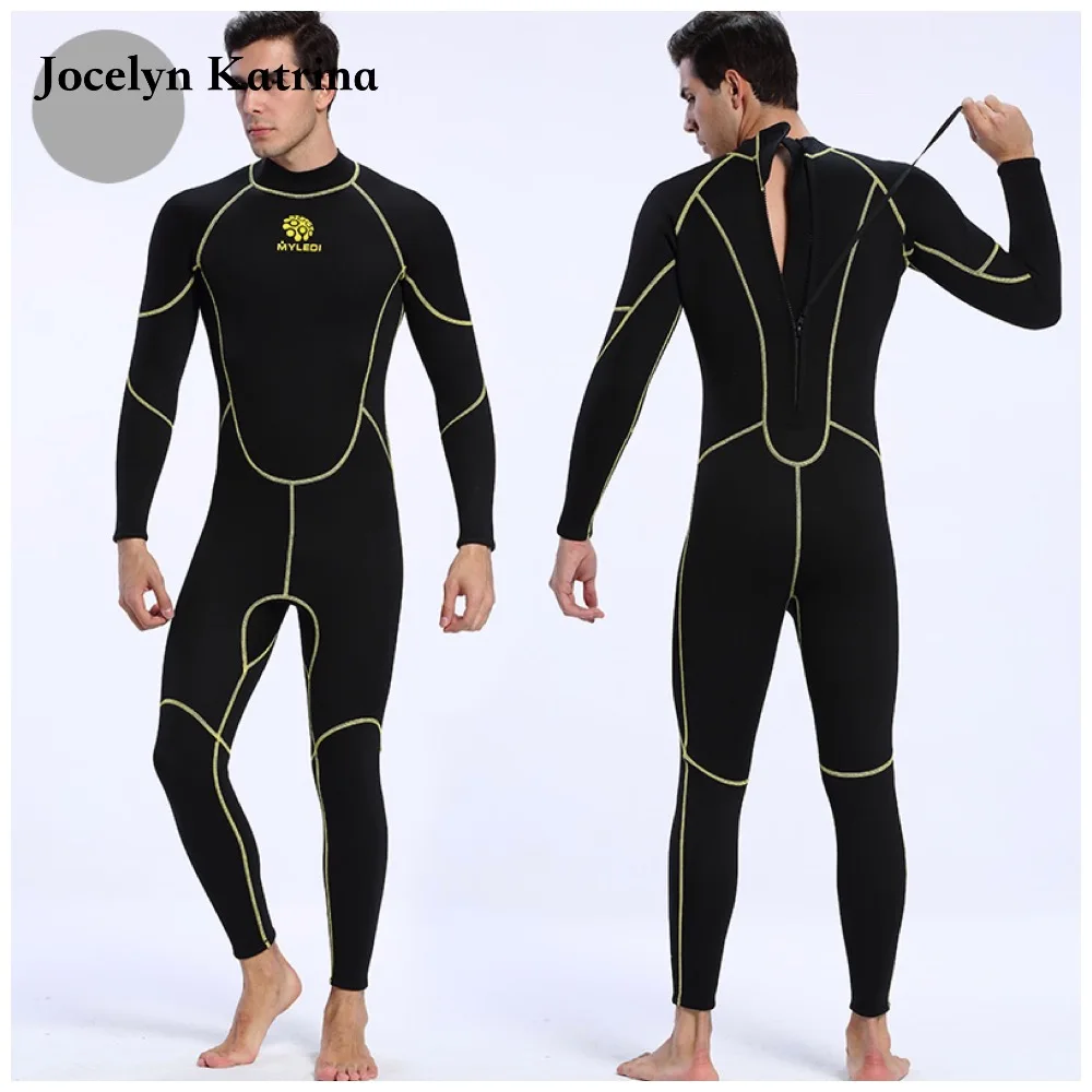 

3MM neoprene High-quality And Comfortable To Wear Warm Wetsuit Round Neck Design Professional Wetsuit Underwater Sports