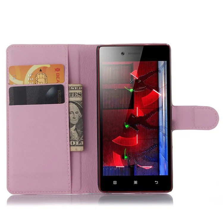 Luxury Wallet PU Leather Flip Cell Phone Case Cover For Lenovo Vibe Shot Z90-7 4G Lte Case Cover Shell Back Cover With Stand (11)