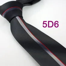 Coachella Мужские галстуки темно-серый с серебряной/Красной полосой нормальный тканый галстук в деловом стиле для мужчин платье рубашки Свадебные