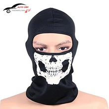 Balaclava Motorcycle CS Ghost Skull Hood Full Face Mask Ski Sport Helmet Snood Biker Motorcycle Face Mask Neck Scarf Headwear